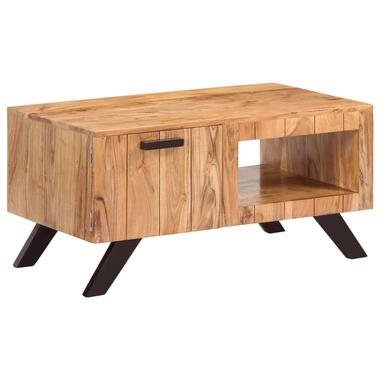 vidaXL Table basse 90x50x45 cm Bois d'acacia massif product