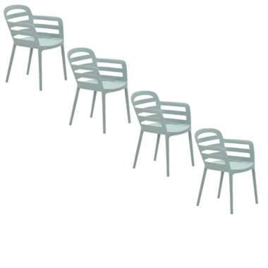 Garden Impressions Mira chaise de jardin vert - 4 pièces product