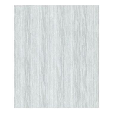 Dutch Wallcoverings - More Textures uni/streep lichtblauw - 0,53x10,05 product