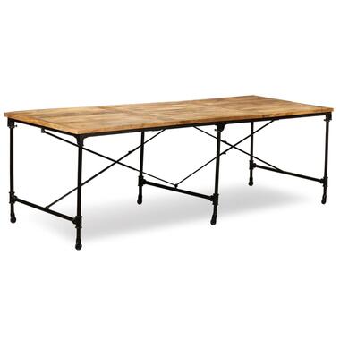 vidaXL Eettafel 240 cm massief mangohout product