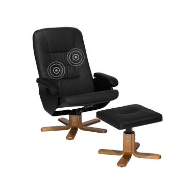 Beliani TV-fauteuil RELAXPRO - Zwart kunstleer product
