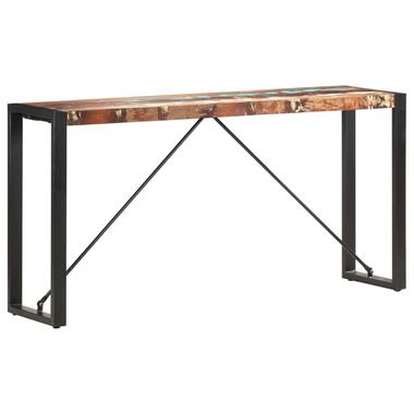 vidaXL Table console 150x35x76 cm Bois de récupération massif product