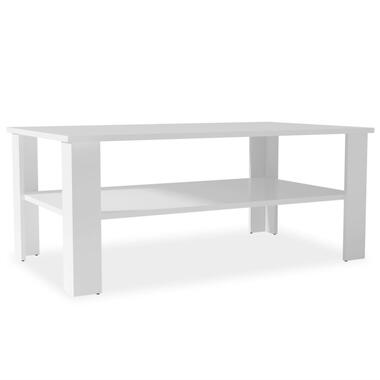 vidaXL Table basse bois d'ingénierie 100x59x42 cm blanc product