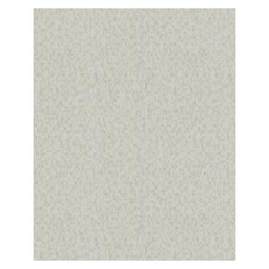 Dutch Wallcoverings - Loft uni/blokjes lichtgrijs - 0,53x10,05m product