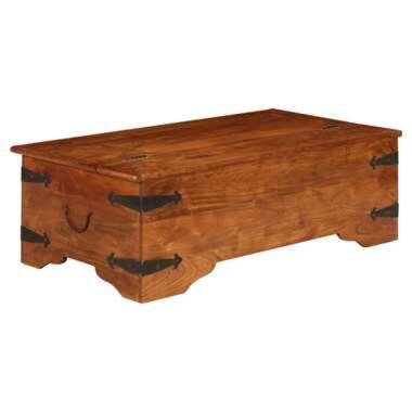 vidaXL Table basse Bois d'acacia solide avec finition miel 110x55x35cm product