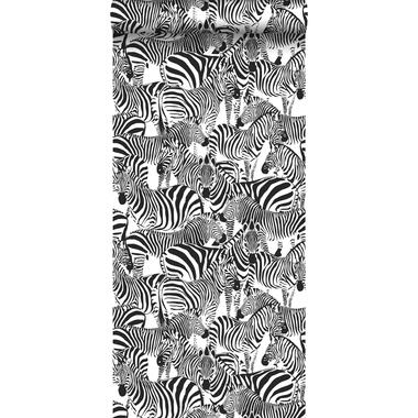 ESTAhome behang - zebra's - zwart wit - 0.53 x 10.05 m product
