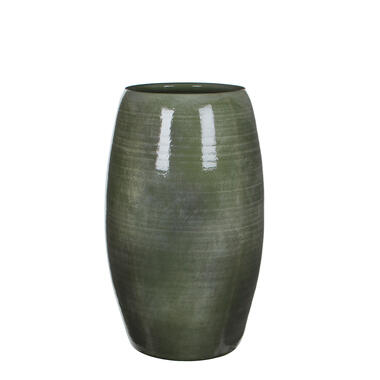 Mica Decorations Lester Vase - H50 x Ø30 cm - Terre cuite - Vert product