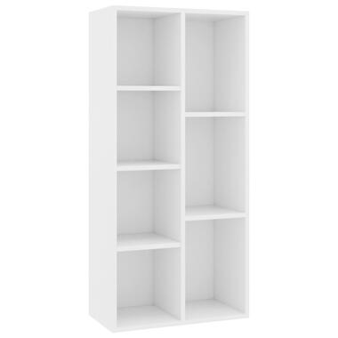 vidaXL Boekenkast 50x25x106 cm bewerkt hout wit product