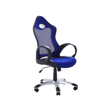 Beliani Chaise de bureau iCHAIR - Bleu polyester product