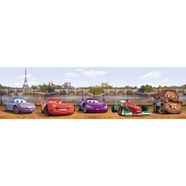 Disney zelfklevende behangrand - Cars - bruin en blauw - 14 x 500 cm product