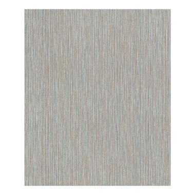 Dutch Wallcoverings - More Textures uni/streepje bruin - 0,53x10,05m product