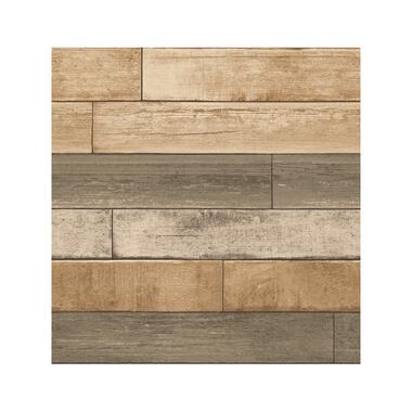 Dutch Wallcoverings - Trilogy Weathered Plank bruin/beige - 0,53x10,05 product