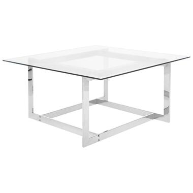 CRYSTAL - Salontafel - Zilver - Glas product