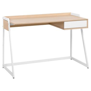 Bureau blanc/bois 120 x 60 cm QUITO product
