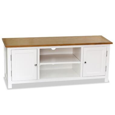 vidaXL Meuble TV 120x35x48 cm Bois de chêne massif product