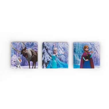 Disney - Canvas Set van 3 - Frozen - 3x 30x30 cm product