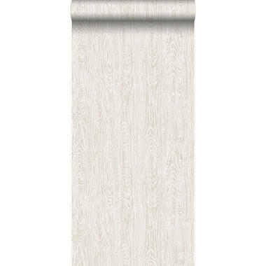 Origin behang - houten planken met nerf - ivoor wit - 53 cm x 10.05 m product