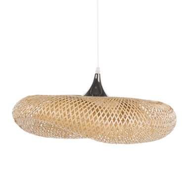 Lampe suspension design en bambou clair BOYNE grande product