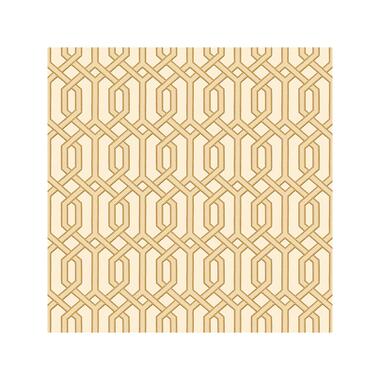 Dutch Wallcoverings - Beaux arts 2 gold geometric - 0,53x10,05m product