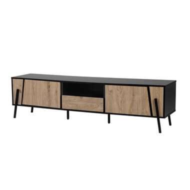BLACKPOOL - TV-meubel - Lichte houtkleur - Spaanplaat product