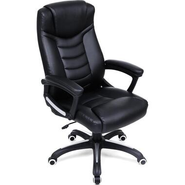 Chaise de bureau ergonomique - Cuir synthétique - Noir product