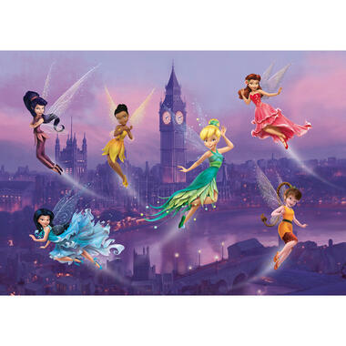 Disney photo mural - Fées - violet -255 x 180 cm product