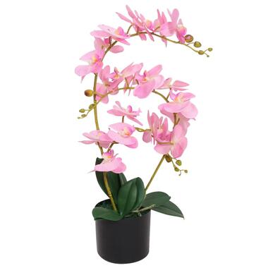 vidaXL Plante artificielle avec pot Orchidée 65 cm Rose product