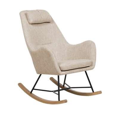 Fauteuil à bascule ARRIE Tissu Beige clair product