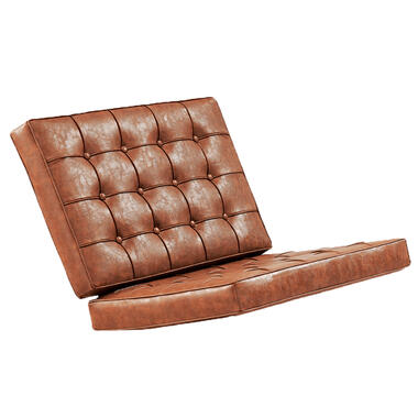 Kussenset Berlin design chair - Vintage brown product