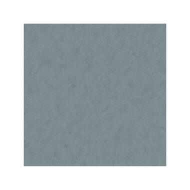 Dutch Wallcoverings - Kalk II uni blauwgrijs - 0,53x10,05m product