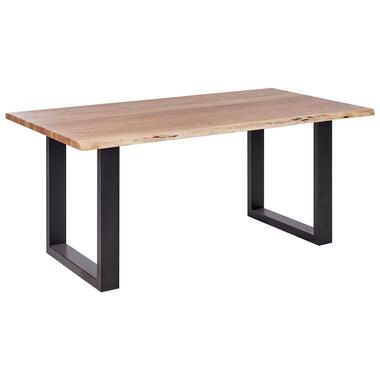 HEBY - Eettafel - Lichte houtkleur - 94 x 180 cm - Acaciahout product