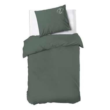 Dindi Home - Housse de couette Plain Beauty - 140x220 cm - Vert Foncé product