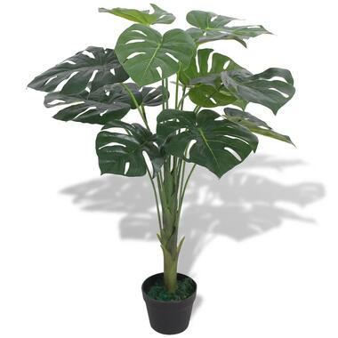 vidaXL Kunst monstera plant met pot 70 cm groen product