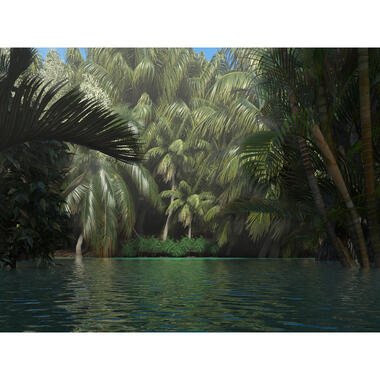 Sanders & Sanders papier peint mural - paysage tropical - vert product