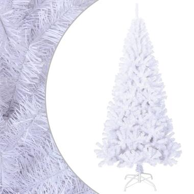 vidaXL Arbre de Noël artificiel avec branches épaisses blanc 240cm PVC product