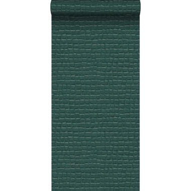 Origin papier peint - peau de crocodile - vert de mer -0.53 x 10.05 m product