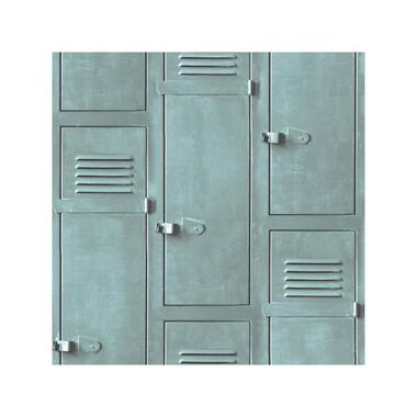 Dutch Wallcoverings - Horizons lockers blauwgroen - 0,53x10,05m product