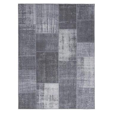 Interieur05 Vloerkleed - Patchwork - Moods - Antraciet - 190x290 cm product
