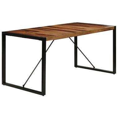vidaXL Table de salle à manger 160x80x75 cm Bois de Sesham massif product