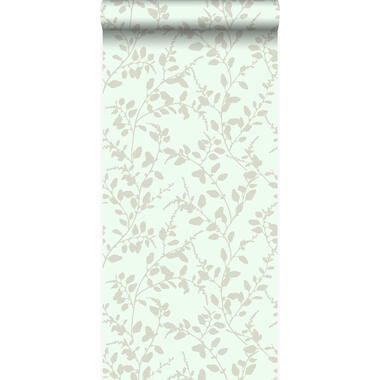 Origin papier peint - feuilles - vert de la mer - 53 cm x 10,05 m product