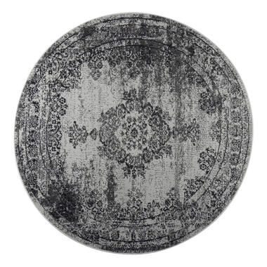 Eva Interior Tapis d'intérieur rond vintage EVA Bloom gris - 160 x 160 cm product