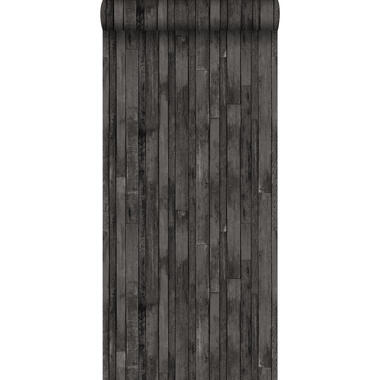 ESTAhome behang - sloophout - zwart - 53 cm x 10.05 m product