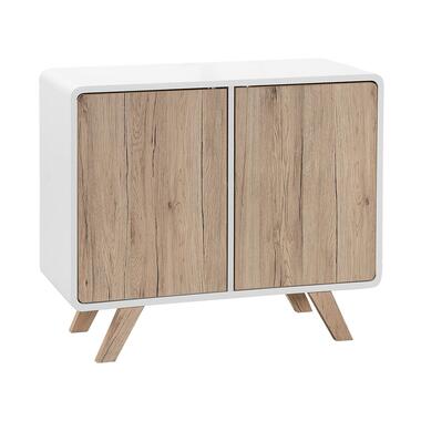 Commode blanche et bois clair MILO product