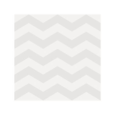 Dutch Wallcoverings - Little Ones Chevron wit/grijs - 0,53x10,05m product