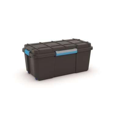 KIS Scuba Opbergbox L - 80L - zwart/blauwe clips product