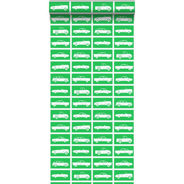 ESTAhome papier peint - voitures - vert - 53 cm x 10,05 m product