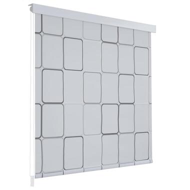 vidaXL Rolgordijn voor douche 80x240 cm vierkant product