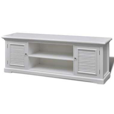 vidaXL Meuble TV Blanc Bois product