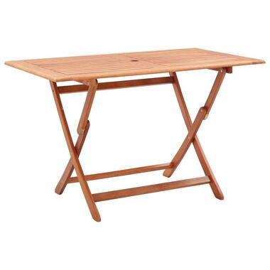vidaXL Table pliable de jardin 120x70x75 cm Bois d'eucalyptus solide product