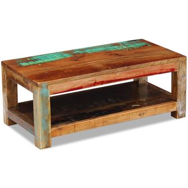 vidaXL Table basse Bois de récupération massif 90x45x35 cm product